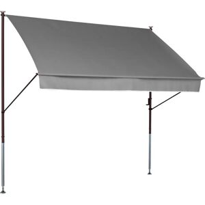 Marquise à pince Angerer - 200cm x 150cm - Gris - Abris - Publicité Marquise à pince Angerer - 200cm x 150cm - Gris - Abris - Publicité