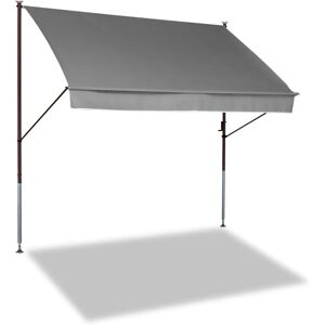 Angerer Klemmmarkise - 250cm Breite, 150cm Ausfall, Grau - Sonnenschutz Angerer Klemmmarkise - 250cm Breite, 150cm Ausfall, Grau - Sonnenschutz