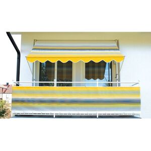 Angerer Freizeitmöbel Luifel - 300x150cm, Geel-Grijs, Stalen frame Angerer Freizeitmöbel Luifel - 300x150cm, Geel-Grijs, Stalen frame