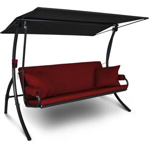 Mobilier de loisirs Angerer Balancelle Hollywood - 3 Places, Rouge - Publicité Mobilier de loisirs Angerer Balancelle Hollywood - 3 Places, Rouge - Publicité