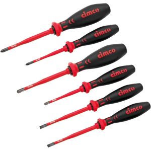 Cimco 117852 Compact 6-Piece VDE Insulated Screwdriver Set Cimco 117852 Compact 6-Piece VDE Insulated Screwdriver Set
