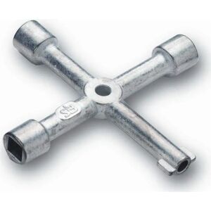 Cimco 112882 Zinc Die-Cast Wrench - Half-Moon - 90x90mm Cimco 112882 Zinc Die-Cast Wrench - Half-Moon - 90x90mm
