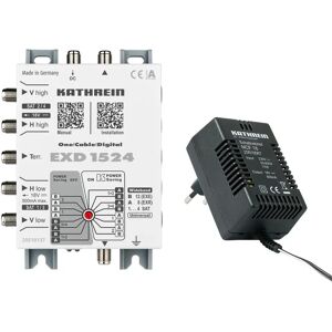 Kathrein EXD 1524 Commutateur multiswitch satellite/terrestre - 5 entrées Kathrein EXD 1524 Commutateur multiswitch satellite/terrestre - 5 entrées