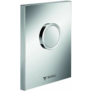 Schell Modello 028020699 Piastra di scarico cromata antivandalismo - WC Schell Modello 028020699 Piastra di scarico cromata antivandalismo - WC