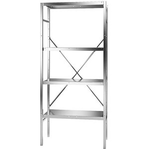 Estantería de Acero Inoxidable Kaiserkraft - 4 Baldas - Modelo Básico Estantería de Acero Inoxidable Kaiserkraft - 4 Baldas - Modelo Básico