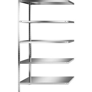 Estantería de Acero Inoxidable Kaiserkraft - 2000mm, Extensible Estantería de Acero Inoxidable Kaiserkraft - 2000mm, Extensible