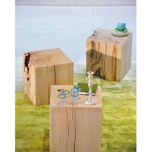Sgabello rotondo in legno naturale beige - Jan Kurtz Sgabello rotondo in legno naturale beige - Jan Kurtz