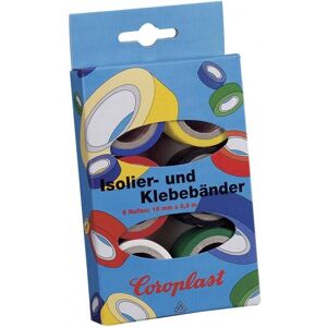Coroplast 28839 - Elektrische Isolierband-Set - 3 m x 19 mm - 6 Stück Coroplast 28839 - Elektrische Isolierband-Set - 3 m x 19 mm - 6 Stück