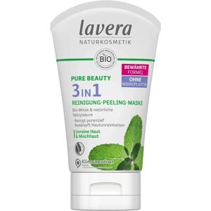 Lavera Model Pure Beauty 3-in-1 Facial Mask - Cleansing & Exfoliating Lavera Model Pure Beauty 3-in-1 Facial Mask - Cleansing & Exfoliating