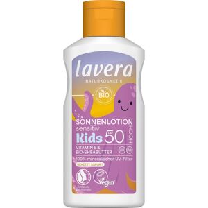 Lavera Sensitive Kids Lotion Solaire SPF 50 - Crème solaire pour peau sensible - Publicité Lavera Sensitive Kids Lotion Solaire SPF 50 - Crème solaire pour peau sensible - Publicité
