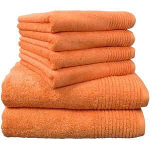 Dyckhoff Brillant Orange Handtuch-Set - Handtuchset Dyckhoff Brillant Orange Handtuch-Set - Handtuchset