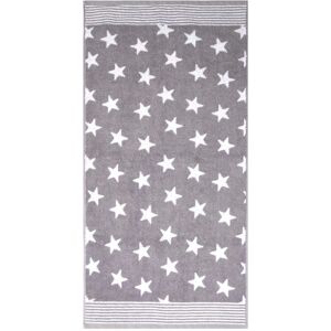Dyckhoff Stars Handtuch Grau 50x100cm - Handtuch Dyckhoff Stars Handtuch Grau 50x100cm - Handtuch