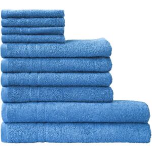 Dyckhoff Kristall Blau 10-tlg. Handtuch-Set Dyckhoff Kristall Blau 10-tlg. Handtuch-Set