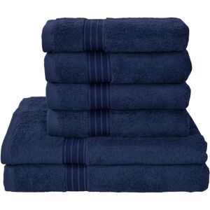 Dyckhoff Siena Blau 6-tlg. Baumwoll-Handtuch-Set Dyckhoff Siena Blau 6-tlg. Baumwoll-Handtuch-Set