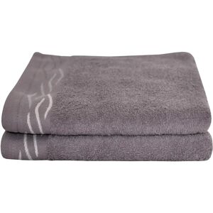 Dyckhoff Wave Grau Handtuch - Handtuch Dyckhoff Wave Grau Handtuch - Handtuch