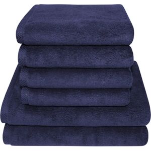 Dyckhoff City Lights Ultramarin Handtuch-Set, 6-tlg. Dyckhoff City Lights Ultramarin Handtuch-Set, 6-tlg.