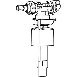 Duravit 0074112000 filling valve - side WA, 3/8" connection Duravit 0074112000 filling valve - side WA, 3/8" connection