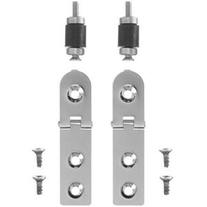Bisagra de tapa de urinario Duravit Starck 3 - acero inoxidable, cromo, sin cierre suave Bisagra de tapa de urinario Duravit Starck 3 - acero inoxidable, cromo, sin cierre suave