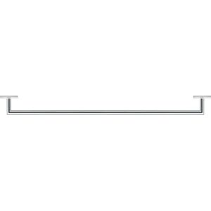 Duravit Karree 800mm Handtuchhalter Chrom Badezimmerzubehör Duravit Karree 800mm Handtuchhalter Chrom Badezimmerzubehör