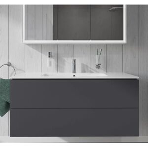 Duravit L-Cube Dulap de perete - 2 sertare - Gri grafit mat - Mobilier de baie Duravit L-Cube Dulap de perete - 2 sertare - Gri grafit mat - Mobilier de baie
