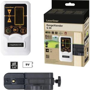 Récepteur laser G 30 de Laserliner - Accessoire pour laser à lignes - Publicité Récepteur laser G 30 de Laserliner - Accessoire pour laser à lignes - Publicité