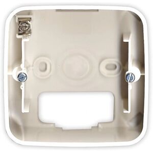 Kindermann 7441000003 Tapa de pared - Compatible con marco de interruptor Kindermann 7441000003 Tapa de pared - Compatible con marco de interruptor