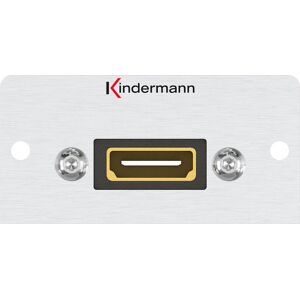 Prese HDMI Kindermann Konnect 7444000542 - Argento Prese HDMI Kindermann Konnect 7444000542 - Argento