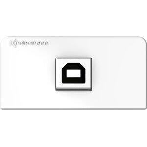 Kindermann KIN 7456000525 - Prise USB B Modulaire - Blanc Kindermann KIN 7456000525 - Prise USB B Modulaire - Blanc
