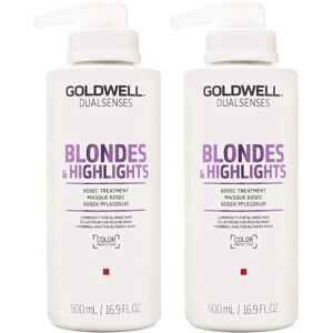 Goldwell Dualsenses Blondes & Highlights 60sec Treatment - 500ml Goldwell Dualsenses Blondes & Highlights 60sec Treatment - 500ml