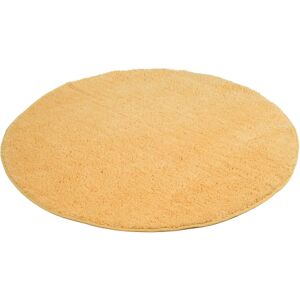 Gözze - Alfombra de baño redonda 110 cm - Microfibra, Amarillo Sol - Alfombra de baño Gözze - Alfombra de baño redonda 110 cm - Microfibra, Amarillo Sol - Alfombra de baño