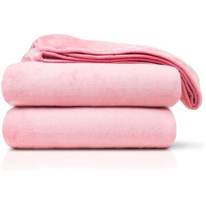 Plaid in microfibra Gözze Rosa Antico - Plaid Plaid in microfibra Gözze Rosa Antico - Plaid