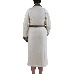 GÖZZE Seidenfeeling Accappatoio unisex - Lunghezza 125cm, Bianco GÖZZE Seidenfeeling Accappatoio unisex - Lunghezza 125cm, Bianco