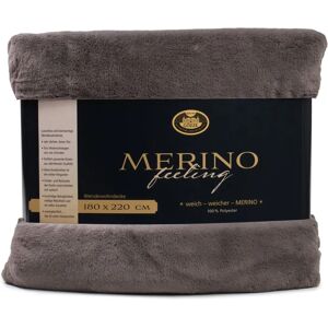 GÖZZE Merino Wendewohndecke - Mikrofibra, 180x220 cm - Koc GÖZZE Merino Wendewohndecke - Mikrofibra, 180x220 cm - Koc