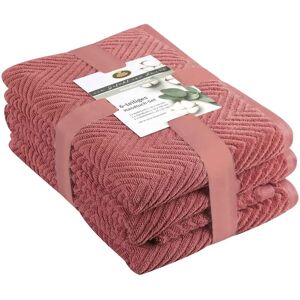 Gozze Viola 6-Piece Cotton Towel Set - Bath & Hand Towels Gozze Viola 6-Piece Cotton Towel Set - Bath & Hand Towels