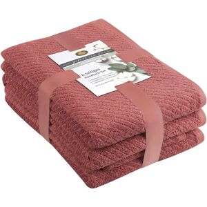 GÖZZE Franca Towel Set red 6 pcs - Bath Towels GÖZZE Franca Towel Set red 6 pcs - Bath Towels