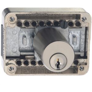 JuNie Cerradura de muebles - Ajustable 15-40mm - Níquel - Modelo 2828 JuNie Cerradura de muebles - Ajustable 15-40mm - Níquel - Modelo 2828