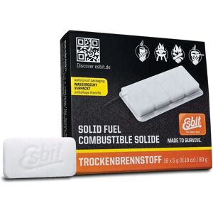 Esbit Faste Brændstoftabletter - 16x5G - Ude Madlavning & Opvarmning Esbit Faste Brændstoftabletter - 16x5G - Ude Madlavning & Opvarmning