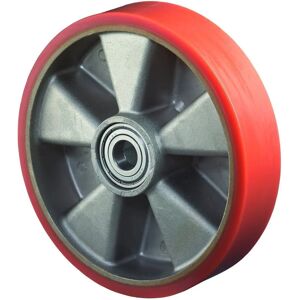 Roues en polyuréthane BS série B 90 100mm avec roulements - Roue - Publicité Roues en polyuréthane BS série B 90 100mm avec roulements - Roue - Publicité