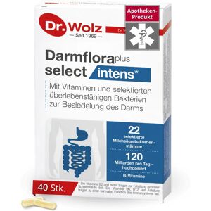 Dr. Wolz - Darmflora plus select intens Kapseln - Nahrungsergänzungsmittel Dr. Wolz - Darmflora plus select intens Kapseln - Nahrungsergänzungsmittel
