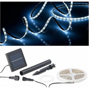 Lunartec Bande à LED Solaire - 180 LEDs - 3m - Blanc Lumière du Jour - Publicité Lunartec Bande à LED Solaire - 180 LEDs - 3m - Blanc Lumière du Jour - Publicité