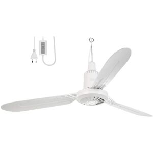 Ventilateur de Plafond Mobile Sichler - 3 Pales - Minuteur - Publicité Ventilateur de Plafond Mobile Sichler - 3 Pales - Minuteur - Publicité