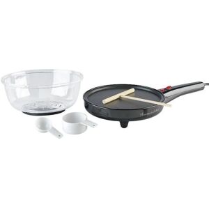 Poêle électrique Rosenstein & Söhne - 800W, Ø 20cm - Crêpes, Popcorn, Salés - Publicité Poêle électrique Rosenstein & Söhne - 800W, Ø 20cm - Crêpes, Popcorn, Salés - Publicité