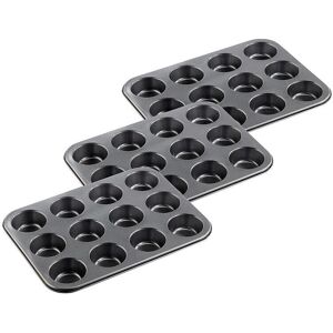 Rosenstein & Söhne - 3 pièces - Anti-adhésif - Muffins Cupcakes - Plaques de cuisson - Publicité Rosenstein & Söhne - 3 pièces - Anti-adhésif - Muffins Cupcakes - Plaques de cuisson - Publicité