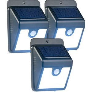 Luminea WL-210.Solar - Applique Solaire LED - Capteur PIR Veilleuse - Publicité Luminea WL-210.Solar - Applique Solaire LED - Capteur PIR Veilleuse - Publicité