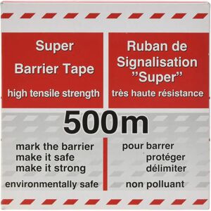 Moravia Afzetband - Rood / Wit - 80mm x 500m - Veiligheid Moravia Afzetband - Rood / Wit - 80mm x 500m - Veiligheid