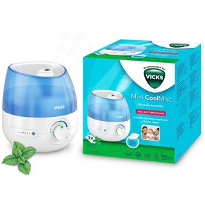 Humidificateur Ultrasonique Mini Cool Mist de Vicks - Publicité Humidificateur Ultrasonique Mini Cool Mist de Vicks - Publicité