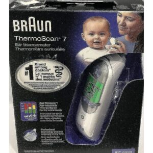 Braun ThermoScan 7 Ohrthermometer - Altersspezifische Technologie Braun ThermoScan 7 Ohrthermometer - Altersspezifische Technologie