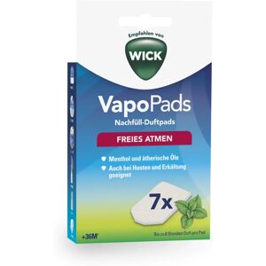 WICK Menthol Utántöltő - Légtisztítók Nedvesítő Padok - 7 db WICK Menthol Utántöltő - Légtisztítók Nedvesítő Padok - 7 db