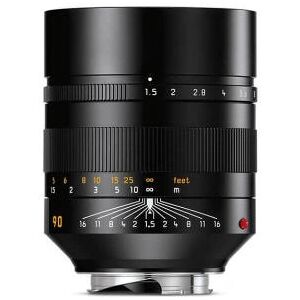 Leica - Summilux-M 90mm ASPH - Noir - f/1.5 - Lens Leica - Summilux-M 90mm ASPH - Noir - f/1.5 - Lens
