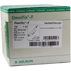 B.Braun Omnifix F Duo 25Gx5/8 Latexfrei Spritze B.Braun Omnifix F Duo 25Gx5/8 Latexfrei Spritze